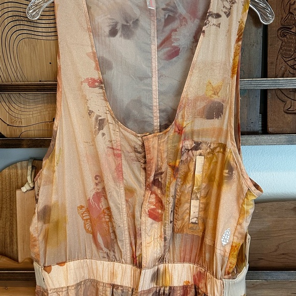 Free People Movement Colorburst Nylon Parachute Embroidered Jumpsuit - Picture 5 of 9